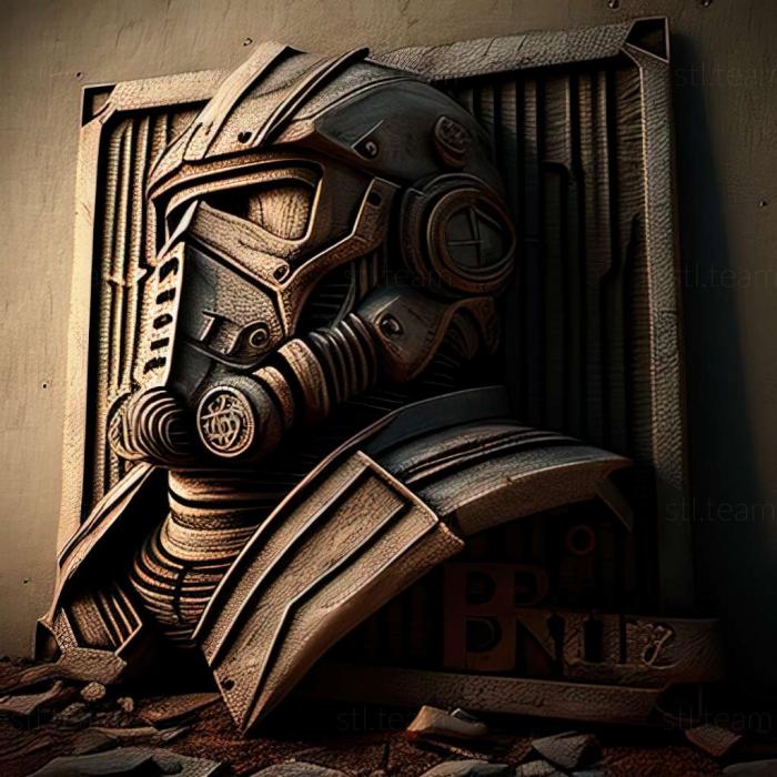 3D модель Игра Fallout 3 Сломанная сталь (STL)